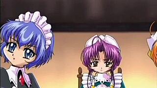 Sexy Anime Maid Bent Over, Pussy Fucked Hard