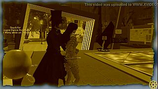 bondage dance performance