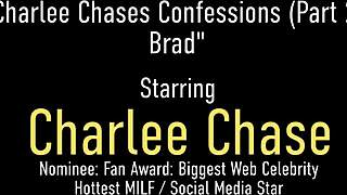 Sexy tanned milf charlee chase gets oiled massage, blowjob, and cumshot orgasm 😍