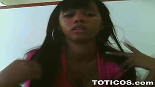 Sugely from Dominican Republic does a webcam solo show.
