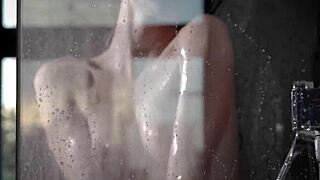 Small-tits Sofi Ka gets hot and wet posing. Cute Ukrainian brunette loving it! 😍