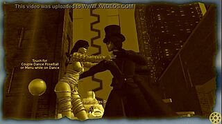 bondage dance performance