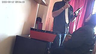 caught on cctv, secretary sucking boss’s cock in office! 😜