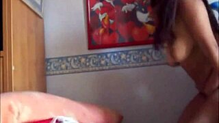 Amateur chocolate Asian chick gets fucked in private homemade sex tape