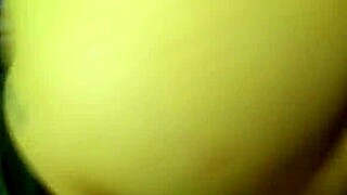 After fucking the huge bbw amateur, cum on her ass