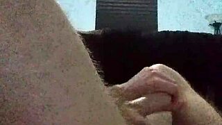 Guy Fucks His Ass with a Cucumber in Casual Gay Scene