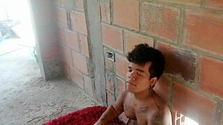 thanking the neighbor with pussy and ass sucking homemade colombian fun