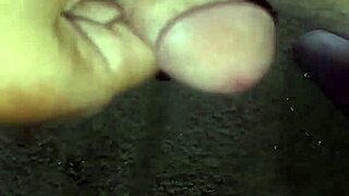 Feeling So Horny In The Early Morning, Stroking My Hard Cock Close-Up