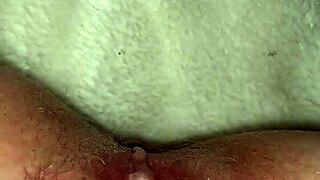 hey, wanna play with my creamy pussy and piss on the bed?