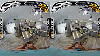 Richelle Ryan's big tits in POV virtual porn