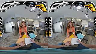 Richelle Ryan's big tits in POV virtual porn