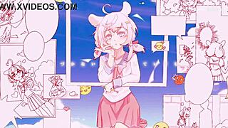 There are drawings of the body part, which is not depicted in Gege circle, that shows that shinka musume has unfulfilled desires