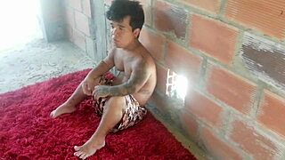 thanking the neighbor with pussy and ass sucking homemade colombian fun