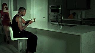 Black Guy Stretches Alexa Nova's Tight Pussy With Monster Cock