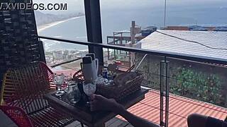 Why settle for less when Amanda Souza fucks hard on RJ nudist beach?