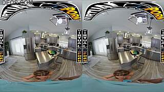 Richelle Ryan's big tits in POV virtual porn