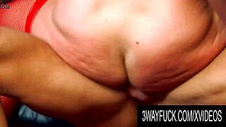 Gabriela Glazer says, Pound my ass and pussy in this 3-way DP!