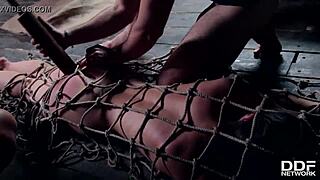 realtor and client double penetrate submissive beauty in group punishment