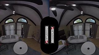 Black Widow Rides Your Cock in VR Cosplay Parody