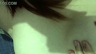 horny filipina girlfriend gets wild while it’s raining outside in homemade clip