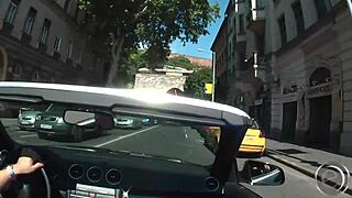 Wow! Titus & Lauro Giotto Bang a Horny Chick in Public Double Action!