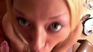 Teen Lexy Teases With Small Tits Blowjob