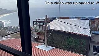 Why settle for less when Amanda Souza fucks hard on RJ nudist beach?