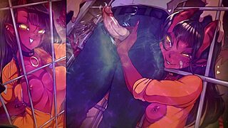 i'm clenching with hentai succubus