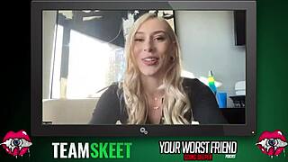 Kay lovely shares behind the scenes christmas interview for team skeet lovely time of year