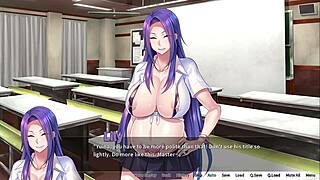 This anime babe's big tits get fucked hard in Gyaru GB episode 9