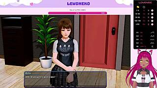 Vtuber Lewdneko Plays Harem Hotel Part 12 – Footjob Fun?