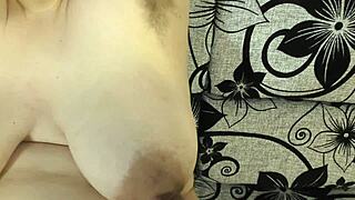 Chubby Milf Shows Hairy Pussy and HAIRY ARMPITS in CLOSE-UP View for Cheating Thrills