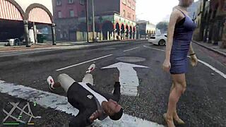 Ada Wong Hooker in GTA V Part 2 Seduces with Skills