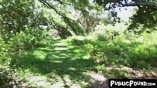 gorgeous sophia leone enjoys outdoor adventures with j-mac