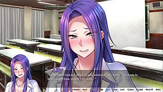 This anime babe's big tits get fucked hard in Gyaru GB episode 9