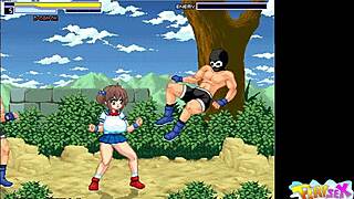 Fist Fucks Big Tits In Hentai Game