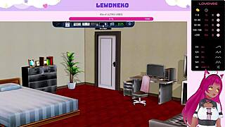 Vtuber Lewdneko Plays Harem Hotel Part 12 – Footjob Fun?