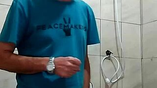 Crossdressing affair: As if courting a beautiful woman in front of the hairy chested guy, with the wife’s copy perched on his chest, I turn on the charm and bed her