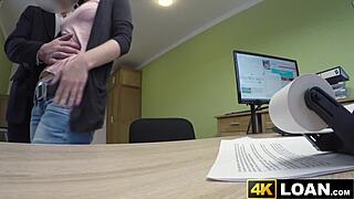 slutty minx offers her ass for cash and gets fucked hard