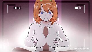 給四葉乳交最後射進她的嘴裡喔