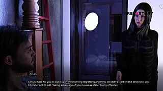 Subtle First Love Scene with Leyala and Atlas in 3D