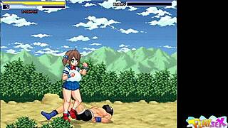 Fist Fucks Big Tits In Hentai Game