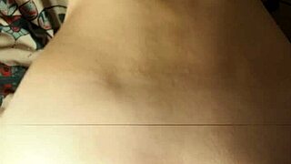 perfect ass girl gets cum in her tight hole, oops