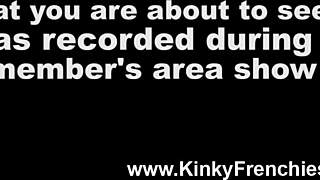 Exploring Nipple Fetish and Cum Swapping in Stockings and Corsets