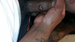 Latina teen takes full cumshot load after blowjob