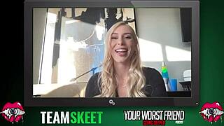 Kay lovely shares behind the scenes christmas interview for team skeet lovely time of year