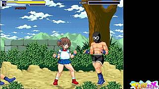 Fist Fucks Big Tits In Hentai Game