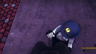 Feel the roll of manga and anime with Judy Hopps in 3D furry hentai game