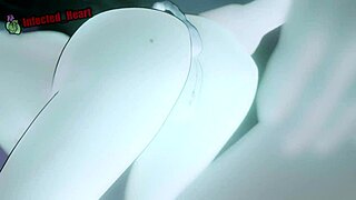 blake gets taken up the ass in an outdoor anime loop