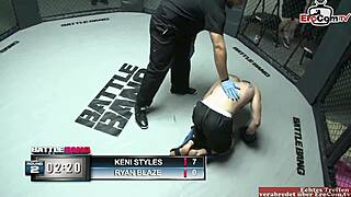 After the competition, a busty brunette slut dives into intense analsex